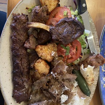 Istanbul Bay - Lamb Shish and Adana Kebab Combination - Turkish Near Me - Brooklyn, New York