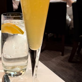 Eddie V's Prime Seafood - Brunch Bellini $12 - Seafood Near Me - Scottsdale, Arizona