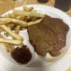 Big D’s House of BBQ - Meatloaf plate