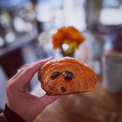 Chocolate croissant- delightful!