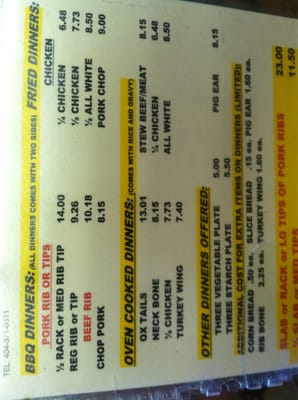 Menu photo 5 Wyatt's Diner Atlanta, GA