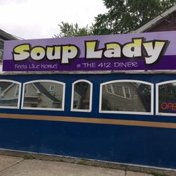 Soup Lady at the 412 Diner