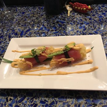 Harney Oceanside - Shrimp tempura with ahi, avocado, and spicy mayo - Sushi Bars Near Me - Oceanside, California