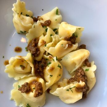 Cascina Spinasse - Cappelletti con ragu d'anatra: Fontina cheese-filled pasta with duck ragu (1/2 order) - Italian Near Me - Seattle, Washington