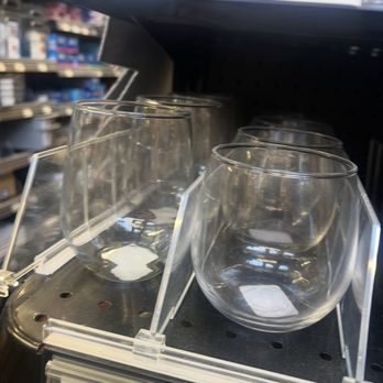 Cole Hardware - Stemless wine glass. I do like being planted with a wine glass with a stem because I can then give it a swirl and whirl - Hardware Stores Near Me - San Francisco, California