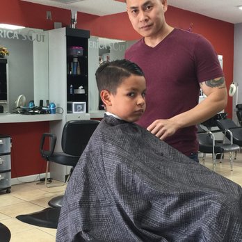 America's Cut - Haircut for the grandson with our favorite barber - Hair Salons Near Me - Anaheim, California