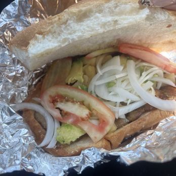Tortas El Guero - La texana .. simple yet meat is packed with flavor - Mexican Near Me - Austin, Texas Tortas El Guero - La texana .. simple yet meat is packed with flavor - Mexican Near Me - Austin, Texas