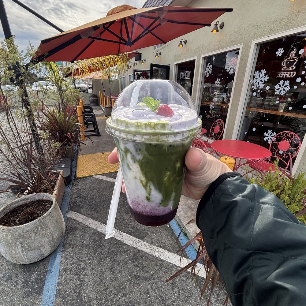 Zorek - Mixed Berry Matcha (Iced Only) - Cafes Near Me - San Bruno, California Zorek - Mixed Berry Matcha (Iced Only) - Cafes Near Me - San Bruno, California
