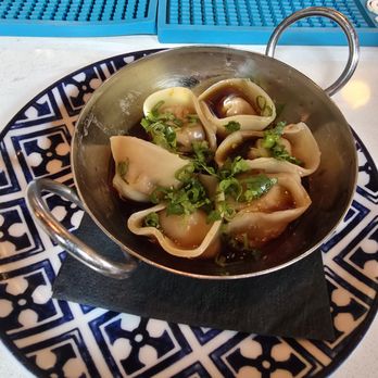 The Atlantic - Pork, Shrimp & Kimchi Dumplings - Seafood Near Me - Virginia Beach, Virginia The Atlantic - Pork, Shrimp & Kimchi Dumplings - Seafood Near Me - Virginia Beach, Virginia