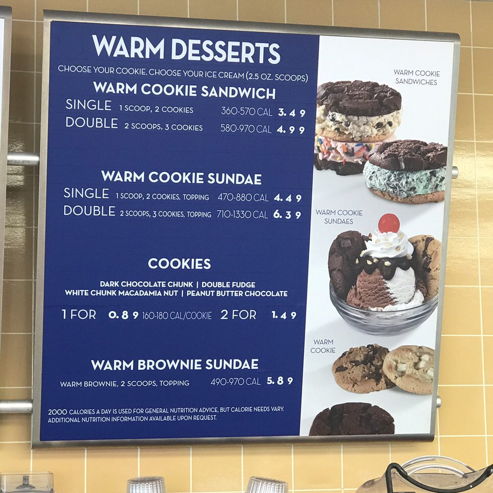 Baskin-Robbins - Menu 2/24/19 - Ice Cream & Frozen Yogurt Near Me - Kaneohe, Hawaii Baskin-Robbins - Menu 2/24/19 - Ice Cream & Frozen Yogurt Near Me - Kaneohe, Hawaii