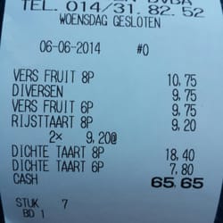 Bakkerij Van Elsen - Valt nog mee hé voor nen lekkere warme bakker.