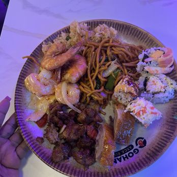 Gohan Buffet - Sushi.. pepper steak.. duck.. lo mein.. fried rice.. shrimp - Buffets Near Me - Duluth, Georgia