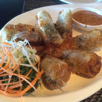 Thailicious - Chicken basil roll.  A definite must-try - Thai Near Me - Longwood, Florida
