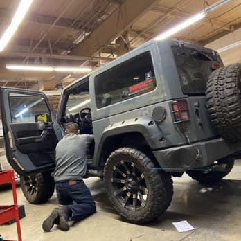 4 Wheel Parts - After I got the upgrades someone bumped into me and this is how it looked - Tires Near Me - Bakersfield, California 4 Wheel Parts - After I got the upgrades someone bumped into me and this is how it looked - Tires Near Me - Bakersfield, California