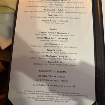 The Golden Eagle Inn Restaurant - Feb 2025 - New American Near Me - Beaver Creek, Colorado The Golden Eagle Inn Restaurant - Feb 2025 - New American Near Me - Beaver Creek, Colorado