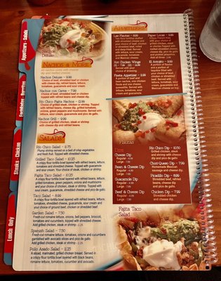 Menu photo 4 Rio Chico Mexican Restaurant Summerville, SC