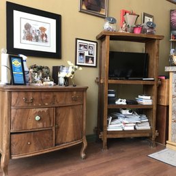 Dirty floors and ratty furniture