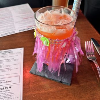 Sharps Roasthouse - Hula Hula Cocktail  took me somewhere tropical - American Near Me - SeaTac, Washington