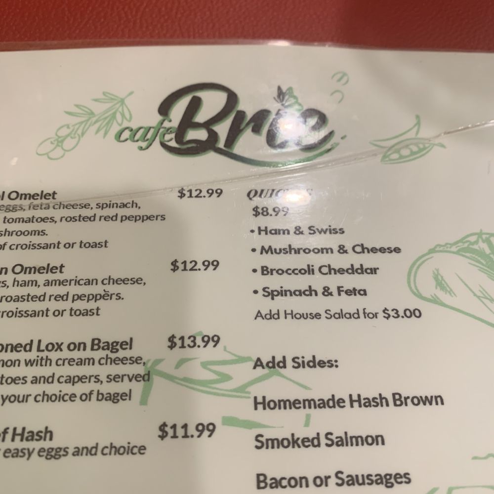 Cafe Brie - Menu - Sandwiches Near Me - Pompano Beach, Florida