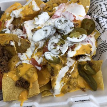 Chomp'z Truck - Beef Nachos - Food Trucks Near Me