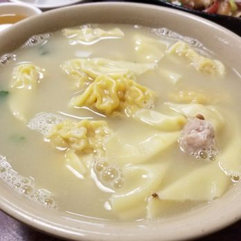 Clay Pot Cafe - Wonton Soup was really filling! - Cantonese Near Me - Boston, Massachusetts