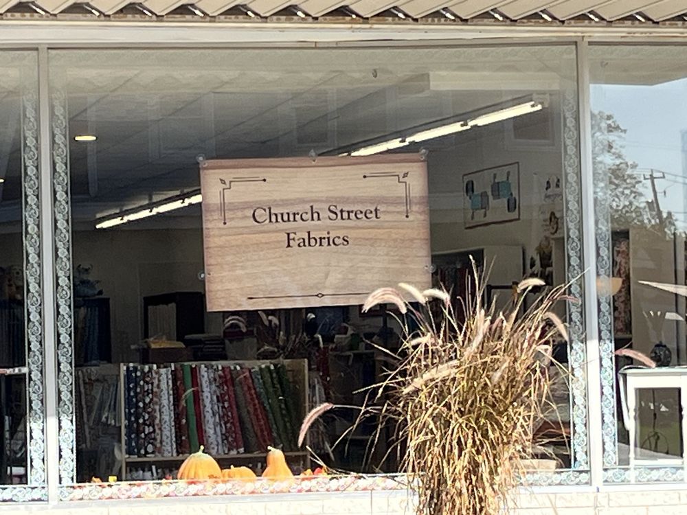 CHURCH STREET FABRICS Updated October 2024 13 W. Church St