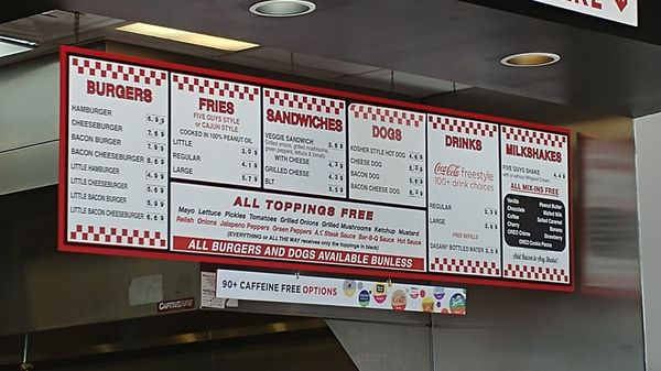 Menu photo 1 Five Guys Hicksville, NY Menu photo 1 Five Guys Hicksville, NY