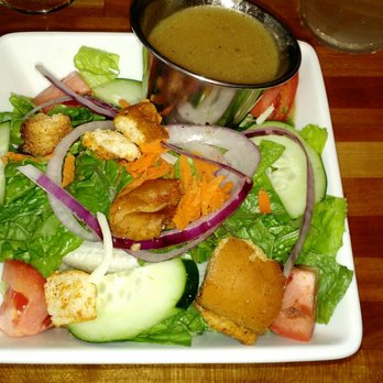 Finback Alehouse - Side Salad - Gastropubs Near Me - Bar Harbor, Maine