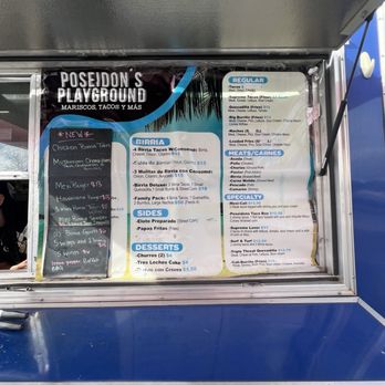 Poseidon's Playground - Menu - Food Trucks Near Me - North Charleston, South Carolina
