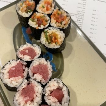 Sushi Edomata - Tekka maki and spicy tuna - Japanese Near Me - San Mateo, California Sushi Edomata - Tekka maki and spicy tuna - Japanese Near Me - San Mateo, California