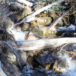 Carson National Forest - Little snow runoff