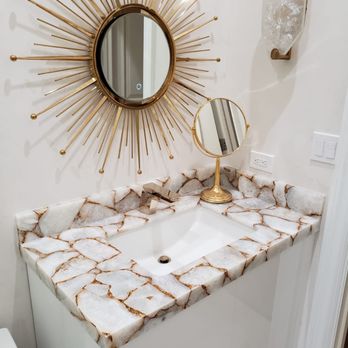 Artistic Granite Designs - Beautiful guest vanity - Kitchen & Bath Near Me - Riviera Beach, Florida Artistic Granite Designs - Beautiful guest vanity - Kitchen & Bath Near Me - Riviera Beach, Florida