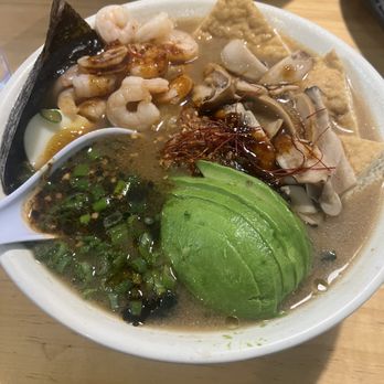 Ima Noodles - Spicy Tori Ramen w Shrimp - Noodles Near Me - Madison Heights, Michigan