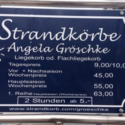 Strandkorbvermietung