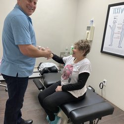 Whitestone Chiropractic Office - Dr. Siegel caring for one of his patients