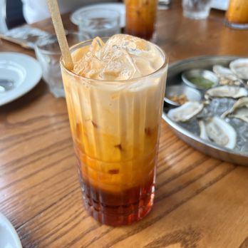 Fish Cheeks - Thai Tea - Seafood Near Me - New York, New York