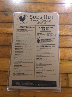 Menu photo 7 Suds Hut Famous Chicken Helena, MT