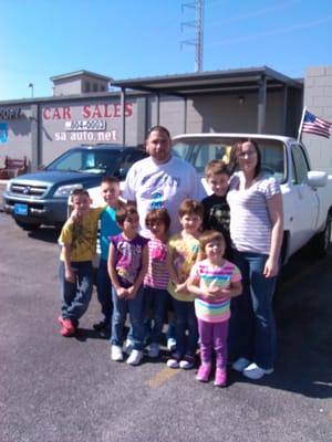 Happy Customers of Olmos Park Auto Group - This is this families 4th car  with us. Working with this family for over Ten years. We so happy to be of service to this family and yours's