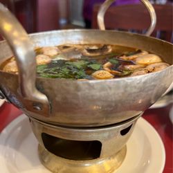 Siam Cuisine - Thom Yum with chicken breast