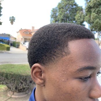 Landreaux's Barber Lounge - Woody lined and did fade. - Barbers Near Me - Gardena, California