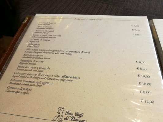 Menu photo 3 Gran Caffè del Passeggero Rome, RM