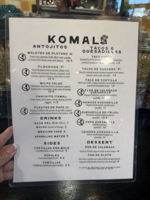 Menu photo 1 Komal Los Angeles, CA Menu photo 1 Komal Los Angeles, CA