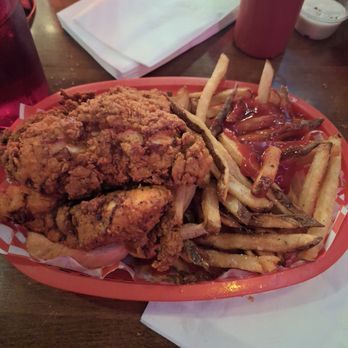 Sisters And Brothers - Chicken tenders with fries. - Bars Near Me - Seattle, Washington