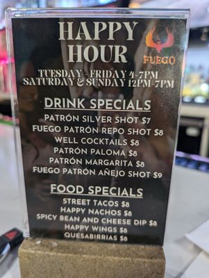 Menu photo 3 Fuego Tequila Grill Walnut Creek, CA
