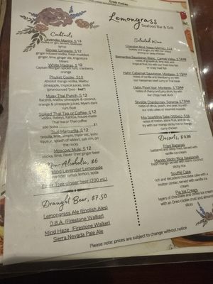 Menu photo 5 Lemongrass Moss Landing, CA Menu photo 5 Lemongrass Moss Landing, CA