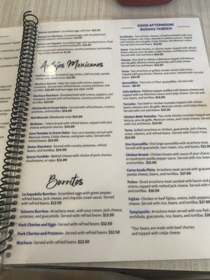 Menu photo 6 Talavera Azul Chula Vista, CA Menu photo 6 Talavera Azul Chula Vista, CA