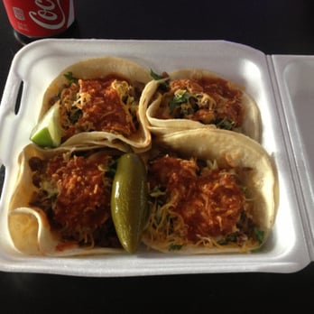 Tacopancho Truck - 4 tacos and a drink for $5. Really enjoyed every thing I've had here. Recommended! - Mexican Near Me - Medford, Oregon Tacopancho Truck - 4 tacos and a drink for $5. Really enjoyed every thing I've had here. Recommended! - Mexican Near Me - Medford, Oregon