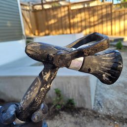cement on nozzle cement on nozzle