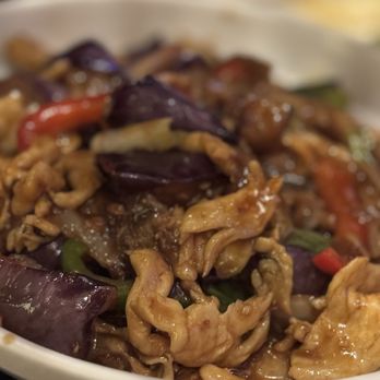 Luk Fu - Eggplant and chicken - Asian Fusion Near Me - Hanover, Maryland