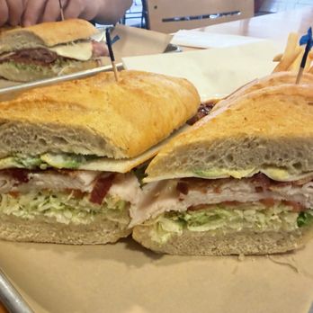 Bronx Sandwich - Turkey and bacon sandwich! OMG! Everything was so fresh!!! - Sandwiches Near Me - Mission Viejo, California